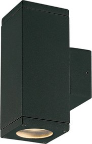 NOVOLUX 555D-G21X1A-02 CUB Modern Kültéri Fali Lámpa Fekete GU10 IP54