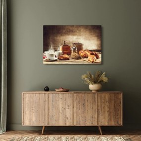 Kép - Kávé és reggeli (90x60 cm)