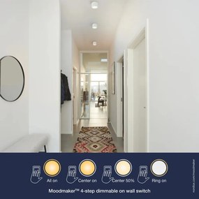 NORDLUX 47550101 FALLON Hengeres Mennyezeti Lámpa Fehér LED IP20