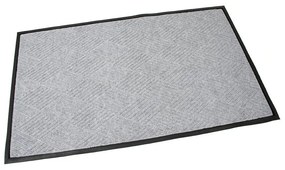 Crossing Lines textiltisztító szőnyeg 90 x 150 x 1 cm, szürke