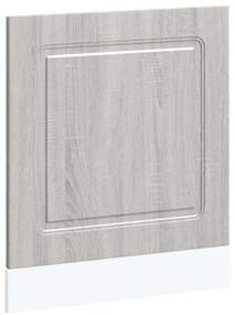 mosogatógép panel Kalmar szürke sonoma 60x1,5x67 cm gépi fa