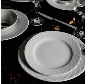 24 darabos fehér/porcelán étkészlet