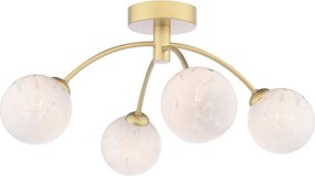 Dar Lighting modern mennyezeti lámpa izzy csiszolt arany darizz0435-17