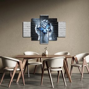 Kép - Pillangó a falon (150x105 cm)