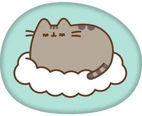 Pusheen Cloud formapárna, díszpárna 40 cm Velúr