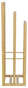 WENKO 25629100 - BAMBUSA törölközőtartó állvány 42,5x82 cm barna