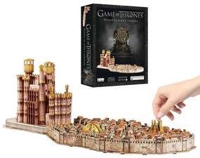 Puzzle Trónok Harca - Kings Landing 4D Cityscape