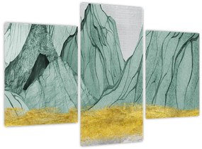 Kép - Smaragdhegység N⁰1 (90x60 cm)