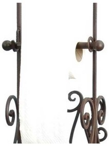 WC-papír tartó álló 2 polcos vintage fém