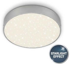 Briloner 7073-414 -LED Mennyezeti lámpa STAR SKY LED/16W/230V átm. 21 cm ezüst