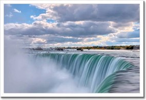 Plakátok keretben 60x40 Niagara vízesés