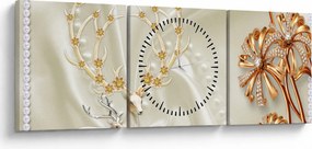 Kép - Kollázs (órával) (90x30 cm)
