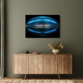 Egy kép a futballstadionról (90x60 cm)