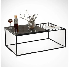 Asir Kávésasztal ZINUS 43x95 cm fekete AS1387