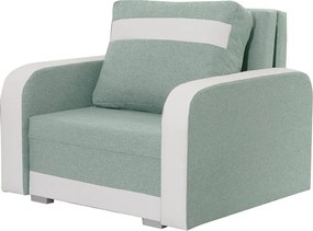 KONRAD fotelágy Menta/fehér