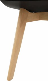 Szék, fekete/bükk, BALI 2 NEW