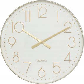 Falióra kerek 51cm fehér Laure dekoratív nappali arab számok