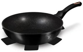 BerlingerHaus Wok (30 cm) Black Rose Collection  BH/6178