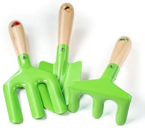 Bigjigs Toys - Kertészeti készlet egy ládában