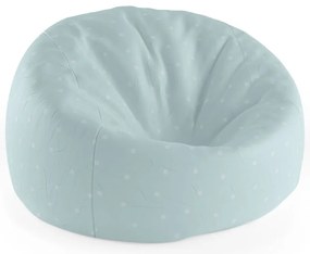 Cocoon babzsák pöttyök világoskék alapon, kék