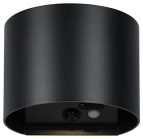 USB LED fali kültéri lámpa mozgásérzékelővel (magasság 10 cm) Genie – Trio