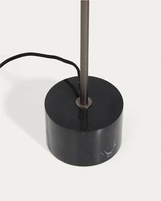 Fekete állólámpa (magasság 121 cm) Lynor – Kave Home