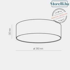 TK LIGHTING 3228 RONDO Ernyős Mennyezeti Lámpa E27 IP20