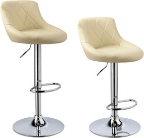 2x Bárszék Hawaj CL-3235 krémszínű