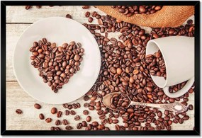 Poszterek keretben 60x40 Nőnap Ajándék Love