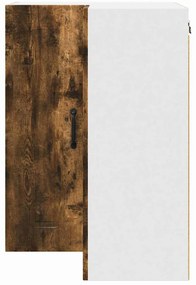 Fali konyhaszekrény Füstölt tölgy 57 x 57 x 80 cm Faanyag