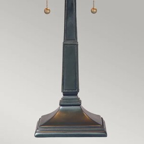 Elstead QZ-STEPHEN-TL - Tiffany STEPHEN asztali lámpa 2xE27/60W/230V