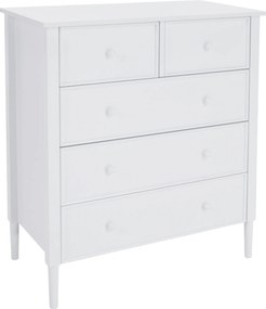 Komód, fehér, TEANA