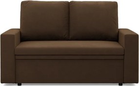 Zeus kanapé, szövet anyag, hab töltet, egyenes kartámasz, barna