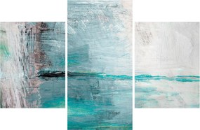 Kép - Absztrakt olajfestmény (90x60 cm)