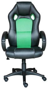 Irodai szék FORMULA fekete/zöld