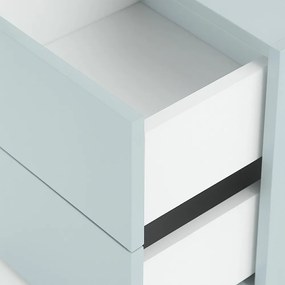 Boxie 2 fiókos fali szekrény 40x40x37 cm kék