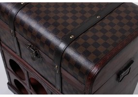 Barna bortartó szekrény, palackok száma 6, 41x48 cm – Deco Pleasure