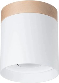 Mennyezeti spot skandináv Rif fehér 1xGU10 10W Ø12 cm Sollux Lighting