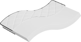 vidaXL közepesen puha habmatrac 100x200 cm