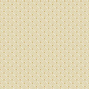 Parato Cristiana Masi Rio Texture fehér-okkersárga geometrikus vlies tapéta – 2051