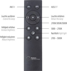Paul Neuhaus modern függeszték pure-moto eloxált alumínium pln2525-95