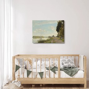 Üveg kép - Claude Monet, Argenteuil, reprodukciók (70x50 cm)