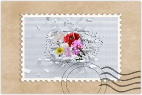 Poszterek 60x40 Virágos falikép