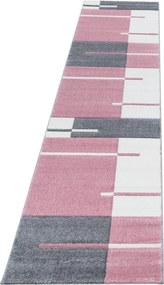 Rózsaszín-szürke futószőnyeg 80x300 cm Hawaii – Ayyildiz Carpets