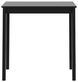 Fekete MDF bárasztal 115 x 55 x 107 cm