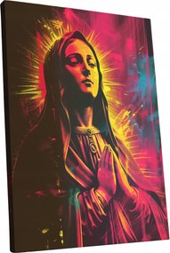 Vászonkép Divatos Szűz Mária ikon otthon nappali szoba 45x60