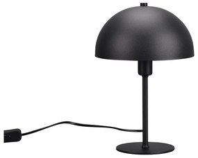 Matt fekete asztali lámpa (magasság 30 cm) Nola – Trio