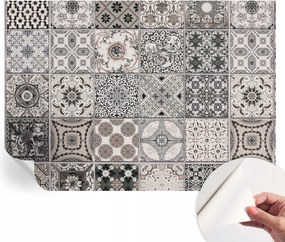 Öntapadós fotótapéta a konyhába Mosható csempe minták 312x219 cm