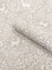 Holden Decor Imaginarium 3 Deer Woods taupe állatos papír tapéta – 14161