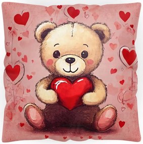 Dekorációs Párnahuzat Valentin Nap Nőnap 40x40 Jancsi Párna Ajándék